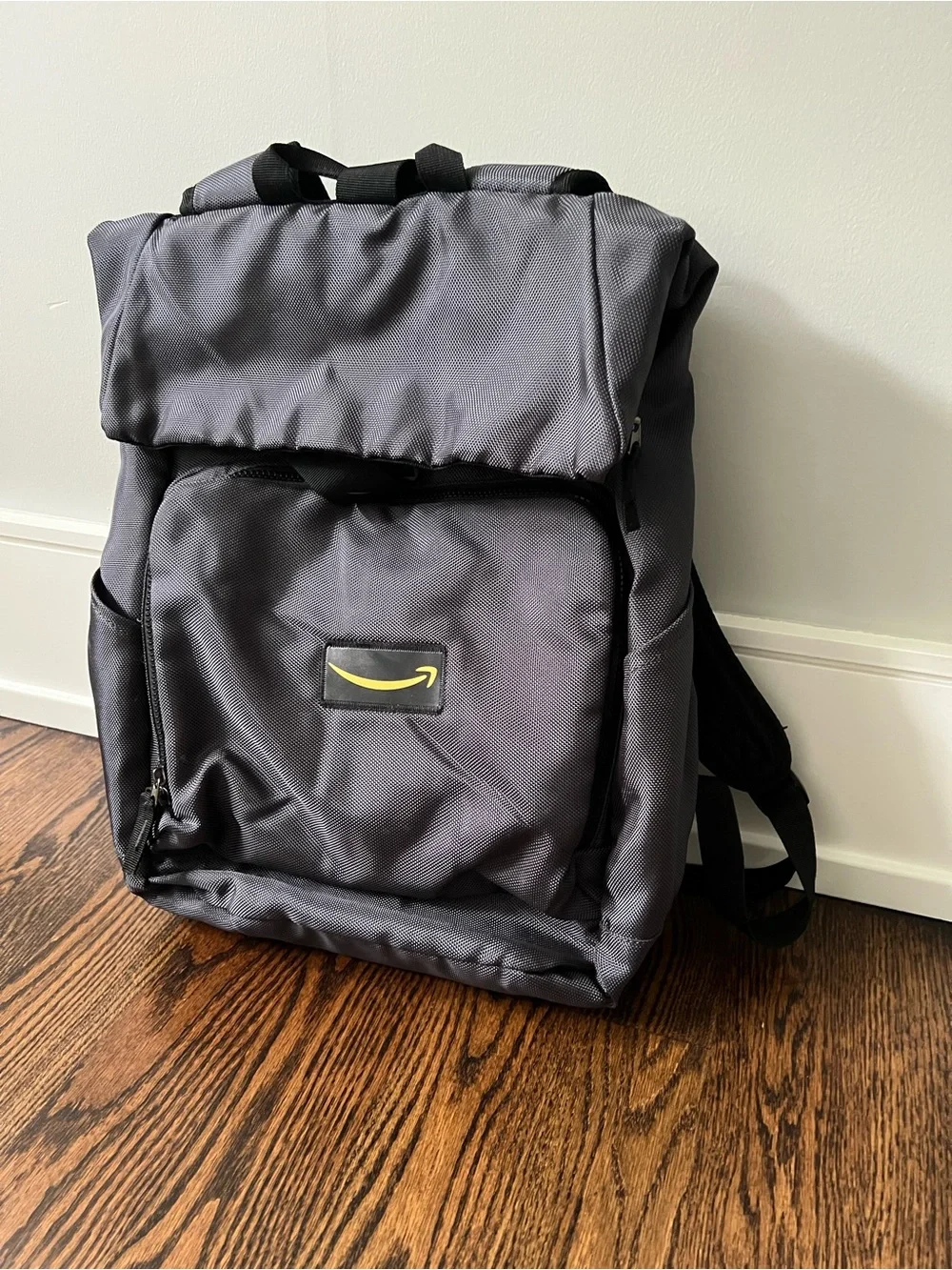 NWOT Ashbury dark gray flip top laptop backpack - Amazon corporate swag bag
